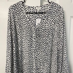 J. Crew dress blouse